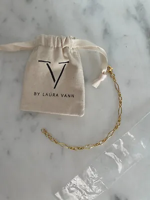 V By Laura Vann 18ct Gold Vermeil Sterling Silver Bracelet From Liberty Rrp £115 • £28