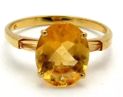 H.Stern 18k Gold With Citrine Ring • £642.80