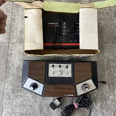 Vintage Game Consoles Lot Of 2- Magnavox Odyssey 3000 And APF Tv Fun- UNTESTED • $40