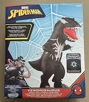 Spider-Man Venomosaurus Venom Adult Size Inflatable 7ft Dinosaur Costume Marvel • $36.99