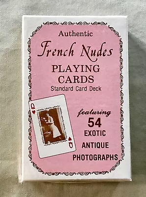 Vintage “French Nudes Playing Cards” ~ Thurston Moore Country ~ • $21.95