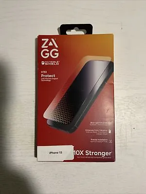 🆕 ZAGG Invisible Shield Extra Pro 10X Stronger Screen Protector IPhone 15 • $19.99