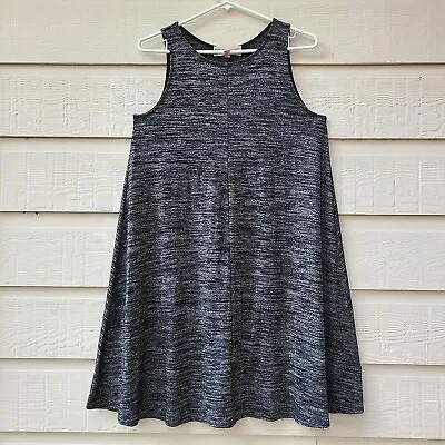Philosophy Women's Gray Black Space Dye Knit Swing Dress Size S • $9.99