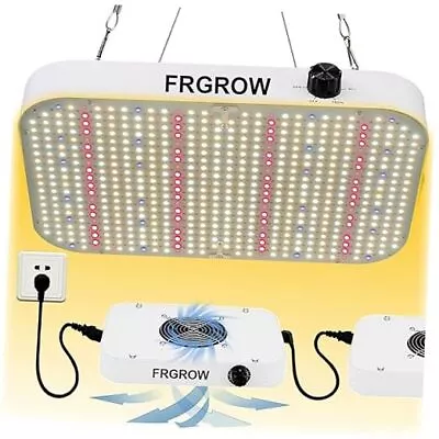  600W LED Grow Lights Dimmable UV-IR Full Spectrum Plant Growing 65 Watts • $85.16