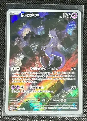 Mewtwo SVP 052 Black Star Promo 151 UPC Pokemon Card Free Ship • $4.90