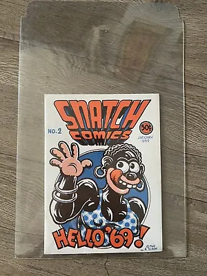 SIGNED RARE Snatch Comics #2 R. Crumb Underground Comix 1968 Apex Novelties 👀 • $1000