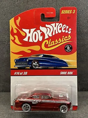 Hot Wheels Shoe Box - Classics Series 3 - Spectraflame Red Variant #14/30 • $2.95