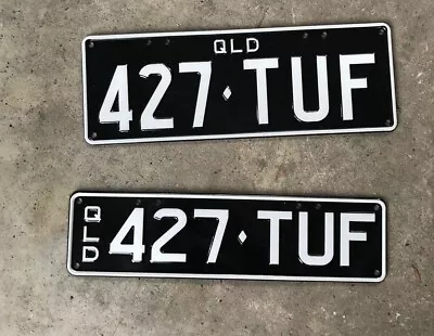 427-TUF Number Plate Big Block Chev Ford Holden Camarocorvette Muscle Car • $480