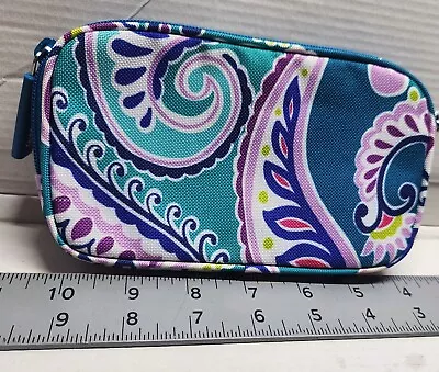 Vera Bradley Medium Cosmetic Bag  Waikiki Paisley FREE SHIPPING • $8.99