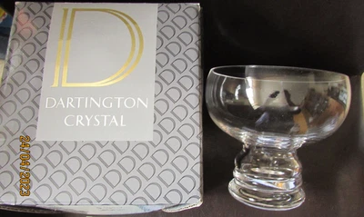 £8 • Buy Dartington Crystal Rugosa Rose Bowl