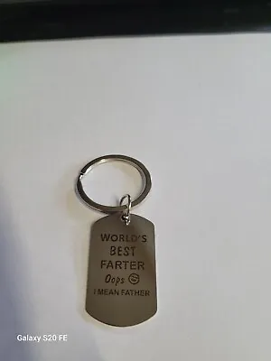 Father's Keyring Father Day Novelty Dad. • £2