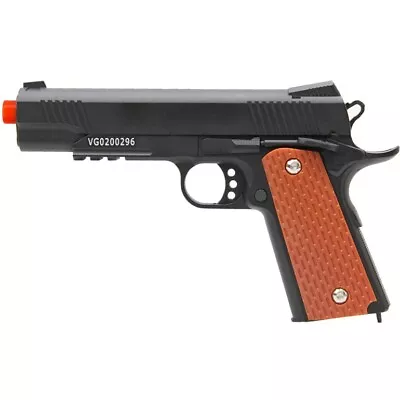 250 FPS AIRSOFT M1911 FULL SIZE METAL SPRING PISTOL HAND GUN W/ 6mm BB BBs • $12.95