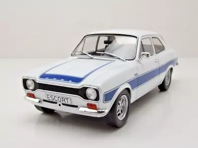 MCG 1:18 1973 Ford Escort MK I RS 2000 In White And Blue • $12.62