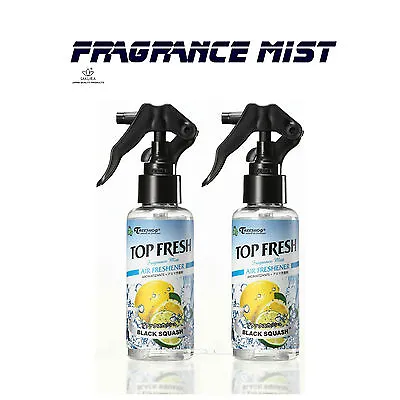 2 Pack Treefrog Top Fresh Black Squash Scent Fragrance Mist Spray Air Freshener • $11.99