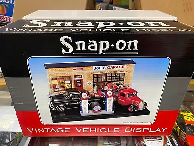 Snap-On Tools Vintage Vehicle Display Joe's Garage Gas Station • $79.99