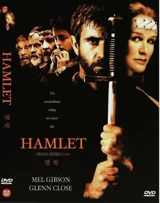 Hamlet (1990) Franco Zeffirelli Mel Gibson Glenn Close Alan [DVD] • $8.95