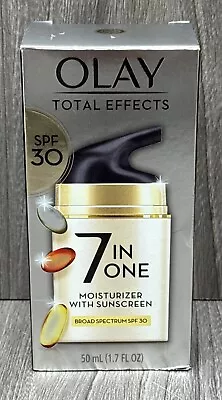 OLAY Total Effects 7 In One Moisturizer W/ Sunscreen SPF 30 1.7oz EXP: 2025+ • $30.75