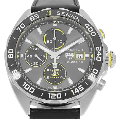 TAG Heuer Formula 1 X Senna - CAZ201B.FC6487 - Stainless Steel • £2050