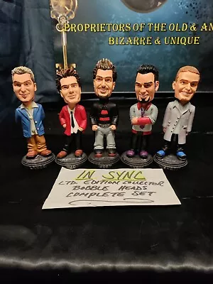 NSYNC Bobble Head 2001 Best Buy Collection Complete All 5 No Boxes • $9.95