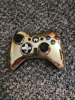 Xbox 360 Special Edition Star Wars C3PO Gold Chrome Wireless Controller READ • $16.50