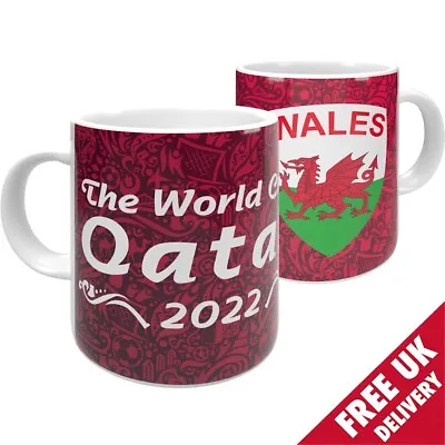 £9.99 • Buy Wales Mug World Cup Qatar 2022 Gift Souvenir