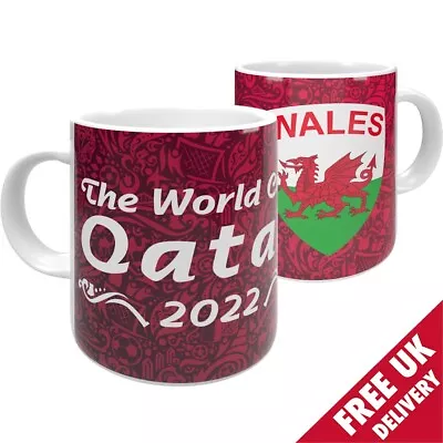 £9.99 • Buy Wales Mug World Cup Qatar 2022 Gift Souvenir