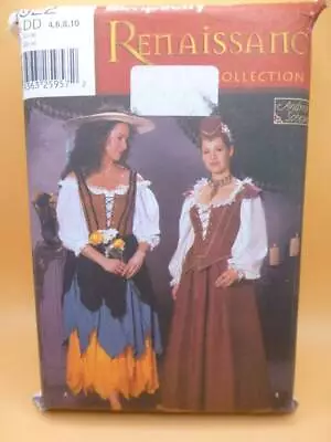 Simplicity 5922 Misses' Sz 4-10 Tudor-renaissance Dress Costume Sewing Pattern • £14.95