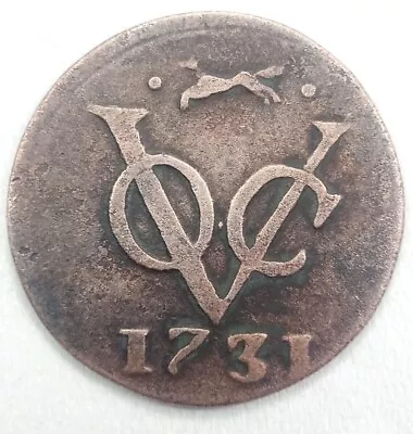 Netherlands East Indies1 Duit 1731 FoxVOC Coins • $30