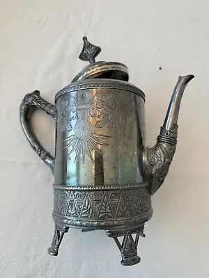 (050) Meriden B. Company Silverplate Hollowware No. 1926 Coffee Pot • $129.99