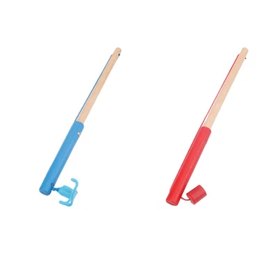 £5 • Buy Wooden Magnetic Fishing Rod Toys For Kids Fishing Game Accessories U7K3