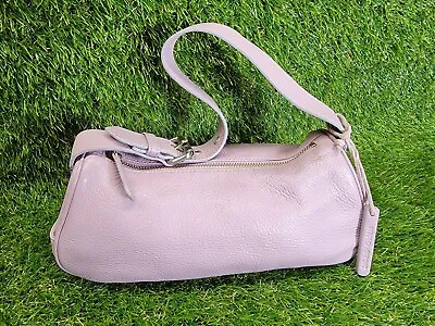 $50 • Buy Sigrid Olsen Purple Lavender Lilac Leather Small Shoulder Handbag Baguette