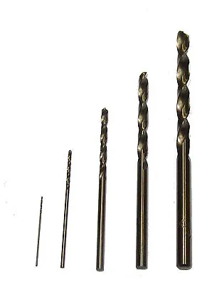 Metric Jobber Drill Bits X10 Packs Hss Cobalt 0.4 - 3mm In 0.1 Inc Rdgtools • £6.95