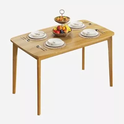 NEW Dining Table 47“ Malaysian Oak Kitchen Table Farmhouse Wood Dining Table • $83.99