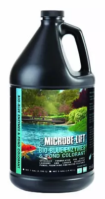 Microbe Lift Bio-Blue Enzymes & Pond Colorant 1 Gallon MLBBG4 • $50.27