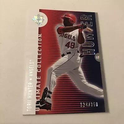 2008 Upper Deck Ultimate Collection Torii Hunter /350 #98 Los Angeles Angels • $2.50