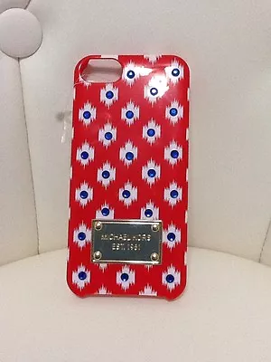 Michael Kors IPhone 5 Cover Dk Clemntne With Blue Rhinestones NWT • $23