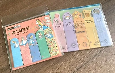 Disney Winnie The Pooh Alice Sticky Memo Notes Pads Cute Flag Bookmark Message • $6.47