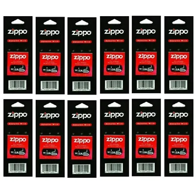 12 X ZIPPO Genuine Wick Replacement With Display Case Brand New • $35.99