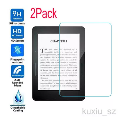2X For Kindle Paperwhite 4 2018 Ultra Slim Tempered Glass Screen Protector Film • $16.99