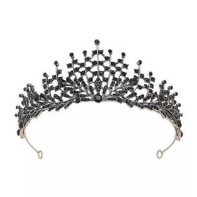 Vintage Crystal Tiara Wedding Bridal Headband Hair Accessories Jewelry • $10.78