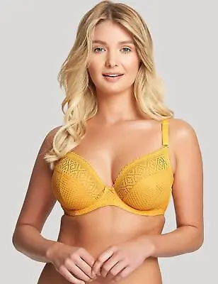 Womens Underwear Bra Panache Cleo Atlanta 10006 Underwired Non Padded Bra Maple • £16.90