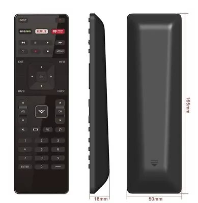 New XRT122 Remote For Vizio TV With AMAZON Netflix D60-D3 D65-D2 E65C3 • $10.59
