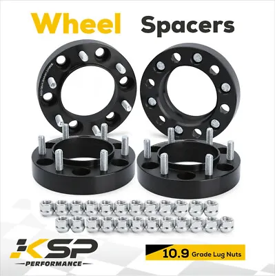 $92.99 • Buy 4x 1.25'' Wheel Spacers 6x5.5 139.7mm 12x1.5 HubCentric 106mm For Tacoma Tundra