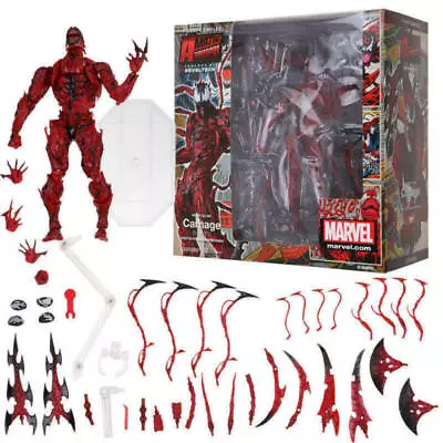 £19.80 • Buy Marvel Carnage Red Venom No. Revoltech Series Action Figure Toy Gift Collectible
