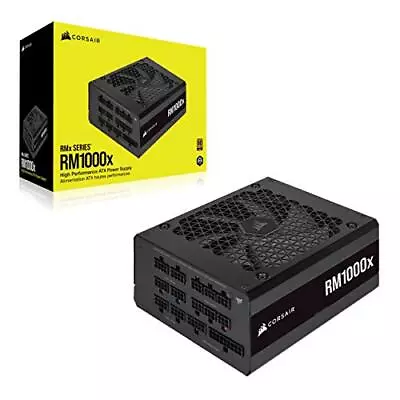 Corsair RM1000x 80 PLUS Gold Fully Modular ATX 1000 Watt Power Supply (135 Mm Ma • £126.20