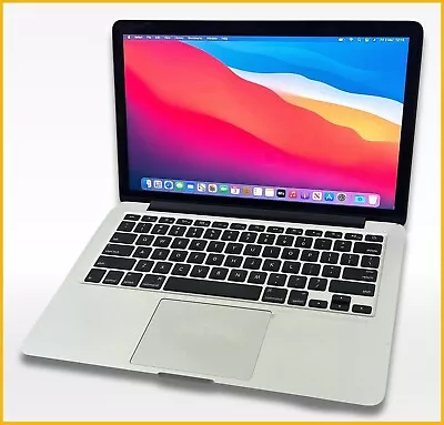 £199.99 • Buy Apple MacBook Pro 13 Retina 2013 Core I5 2.60GHz 8GB 256GB SSD Big Sur A1502