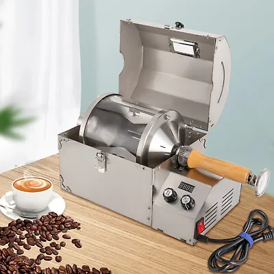 Electric Home Coffee Roaster Commercial Coffee Bean Baking Machine AC220V • $598.50