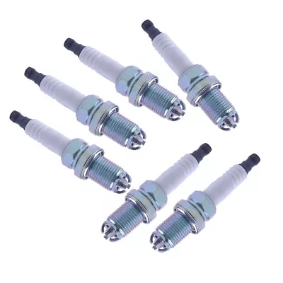 6Pcs Spark Plugs Double Laser Platinum BKR6EQUP 12120037607 Fit For BMW Vehicles • $53.13