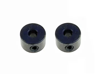 2 Pack 1/4  Bore Shaft Collar With 10/32 Set Screw - Black Oxide Finish BSC-025 • $5.59