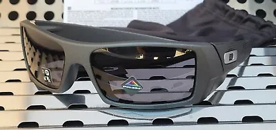 New Oakley GASCAN 9014-8860 Sunglasses Hi-Res Matte Steel W/Prizm Gray • $149.95
